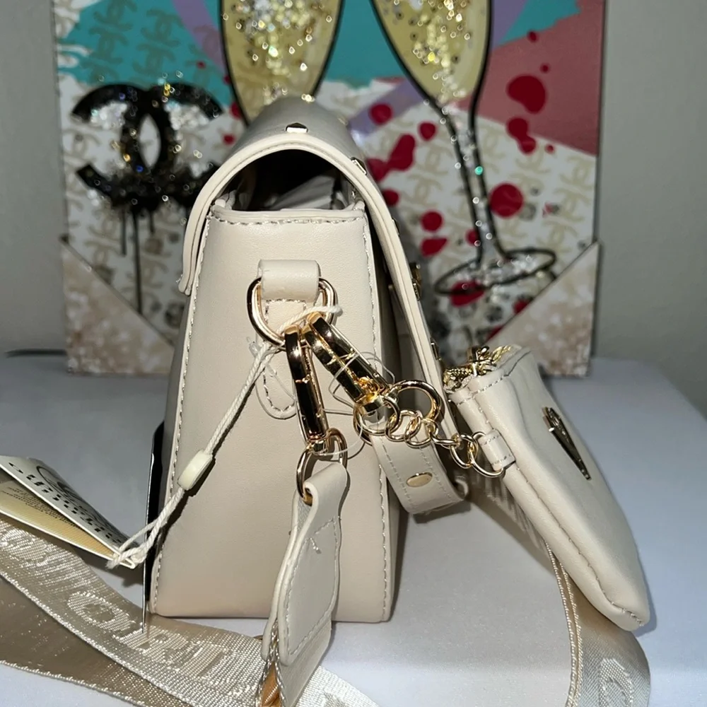 Valentino Orlandi Top Handle Crossbody Bag with Pouch - Picture 8 of 16